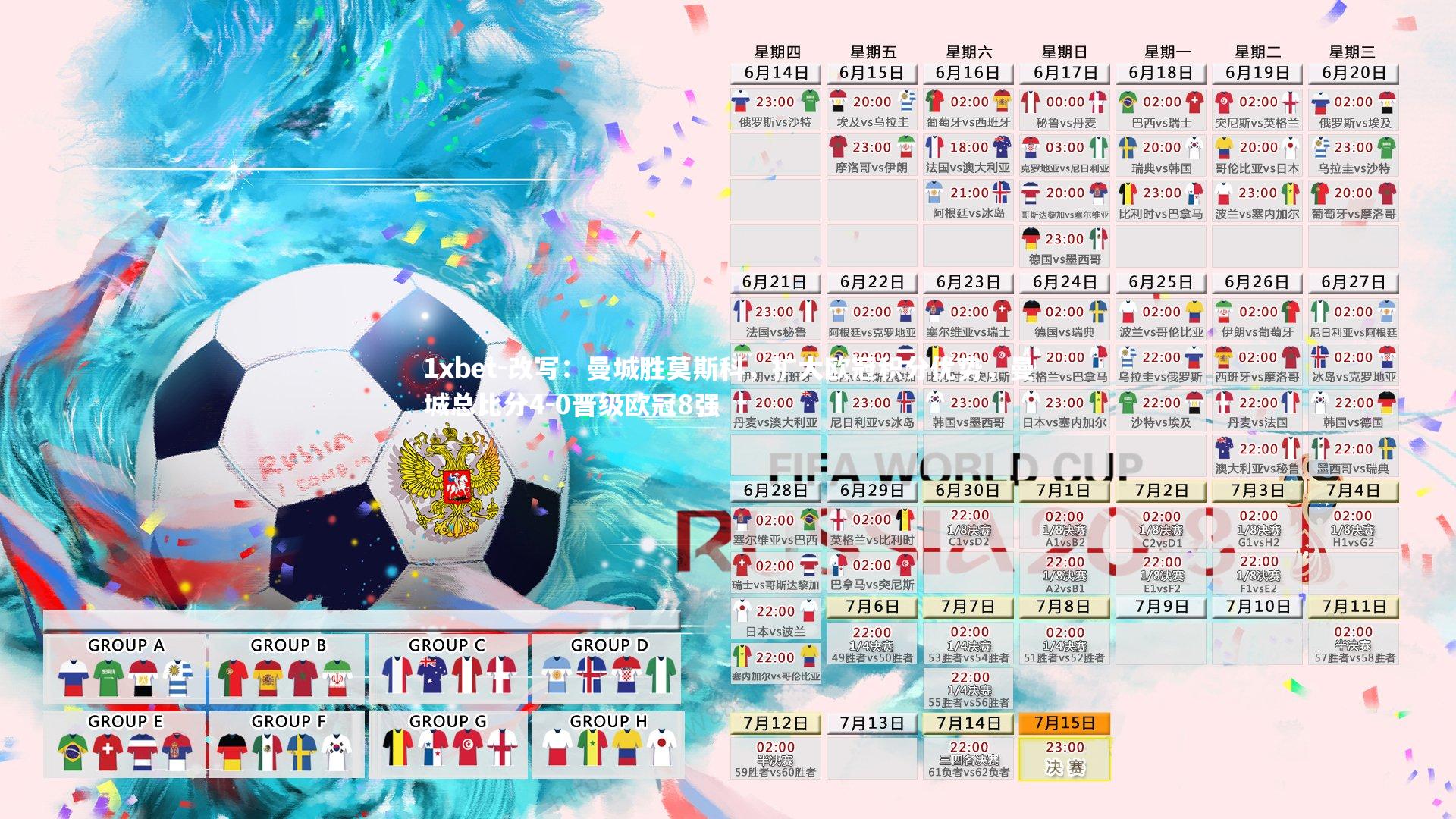 1xbet-改写：曼城胜莫斯科，扩大欧冠积分优势，曼城总比分4-0晋级欧冠8强